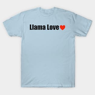 Llama Love T-Shirt